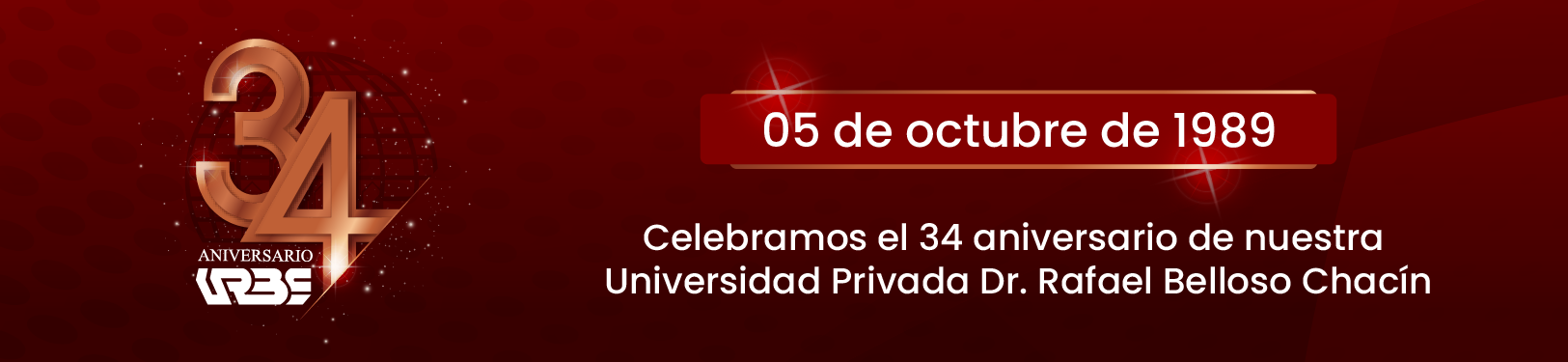 34 Aniversarios de URBE